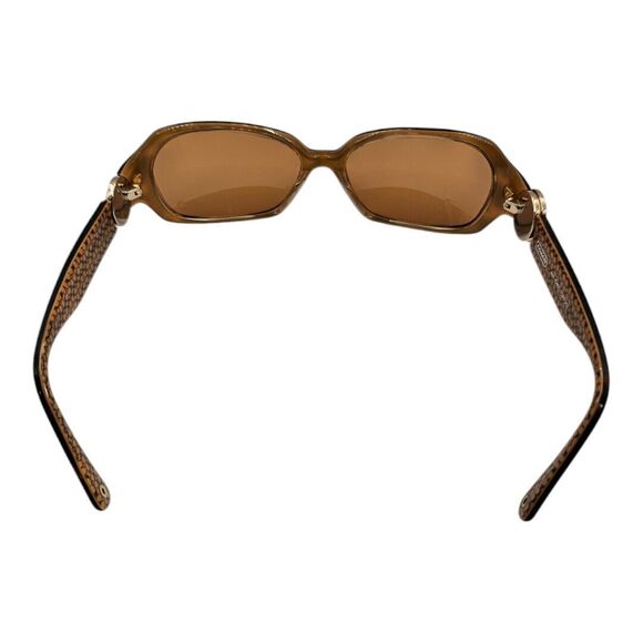 Coach Ava women's Tortoise S462 Sunglasses 130 FRAMES ONLY Used - Picture 3 of 9